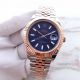 Copy Rolex Datejust II 41mm 2-Tone Rose gold Blue Watch (3)_th.jpg